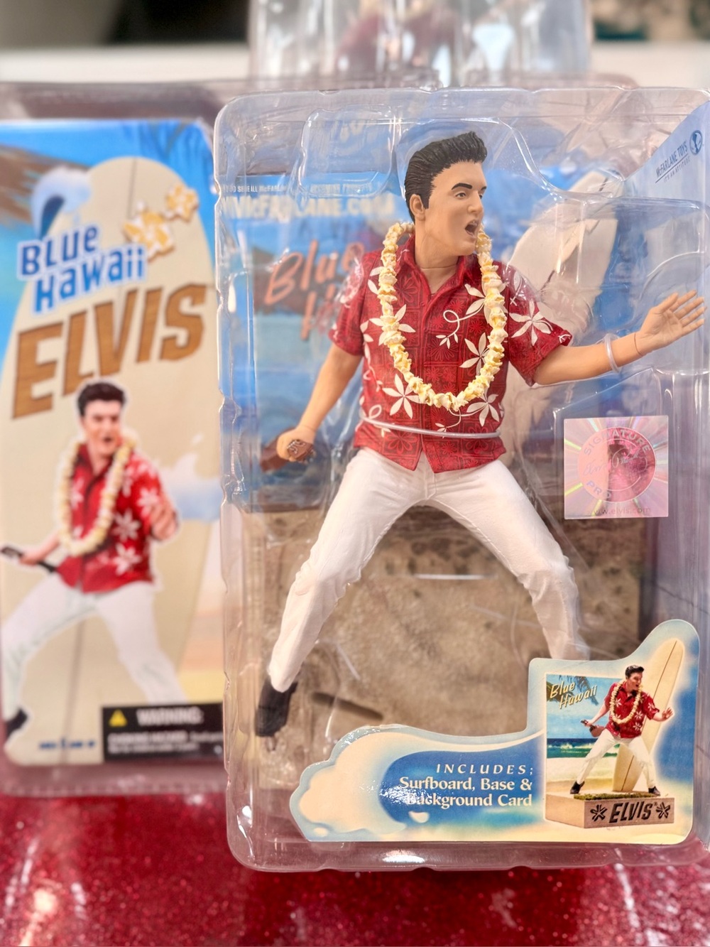 2006 McFarlane Elvis Presley Blue Hawaii Figure NEW Sealed 🌸 🌊🏄‍♂️